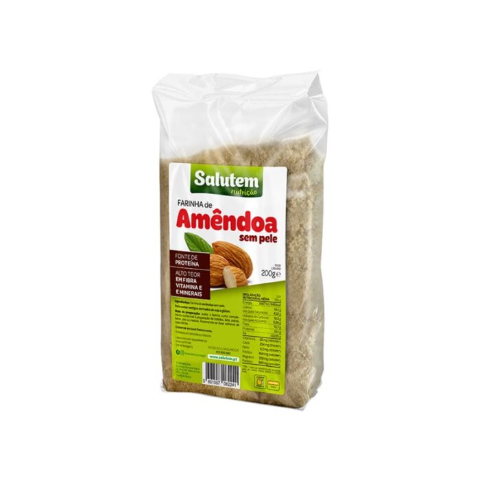 Salutem Farinha Amêndoa sem Pele 200g