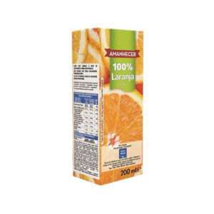 Sumo Amanhecer 100% Laranja 200ML
