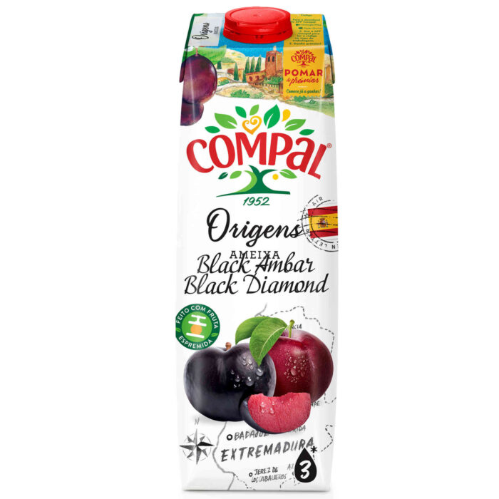 Sumo Compal Ameixa 1l3