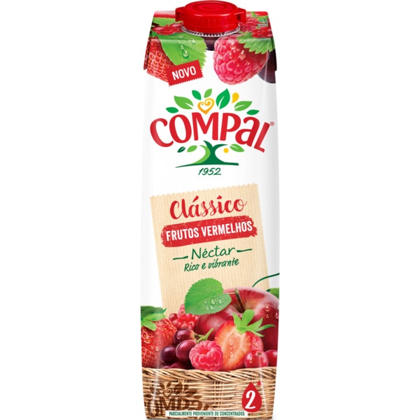 Sumo Compal Frutos Rouges 1l Sumo Compal Frutos Rouges 1l