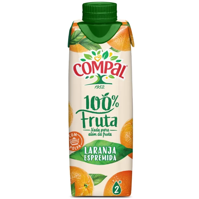 Sumo Compal Laranja 100%  300ml