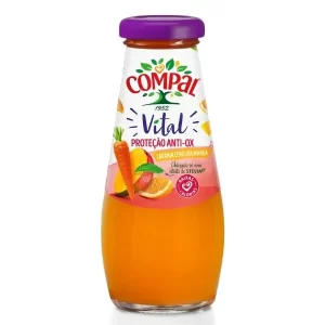 Sumo Compal Laranja Cenoura Manga 200ml