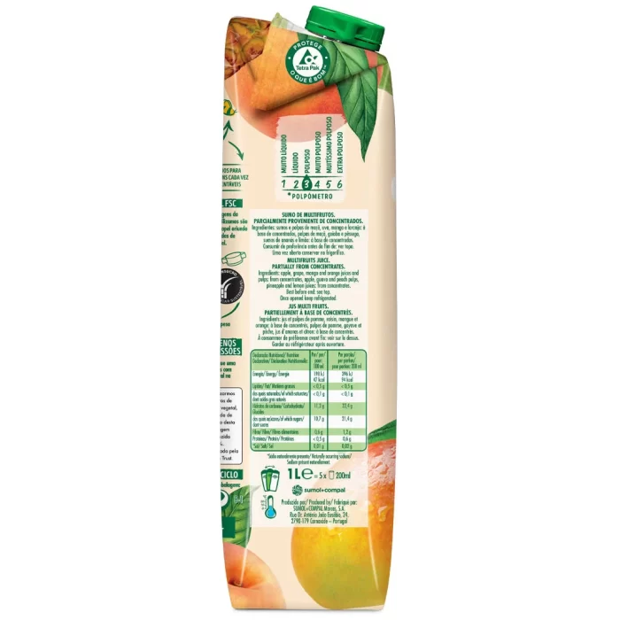 Sumo Compal Multifruts 1L2 Sumo Compal Multifruts 1L2
