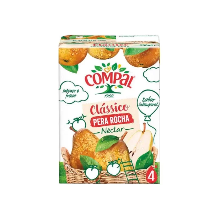 Sumo Compal Prisma Pera Rocha Caixa 18 Unidades 330 Ml3 Sumo Compal Prisma Pera Rocha Caixa 18 Unidades 330 Ml3