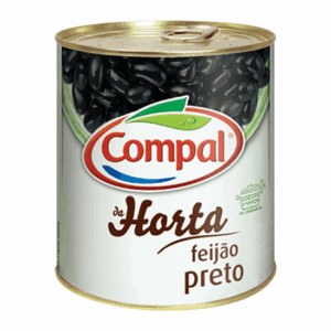 Feijão Compal Preto 845 G