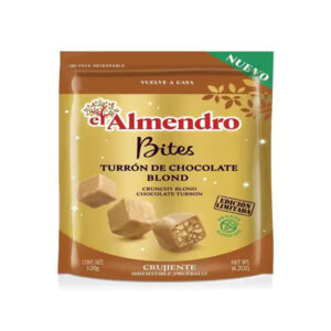 Bites Turron Chocolate Leite Almendro 120g