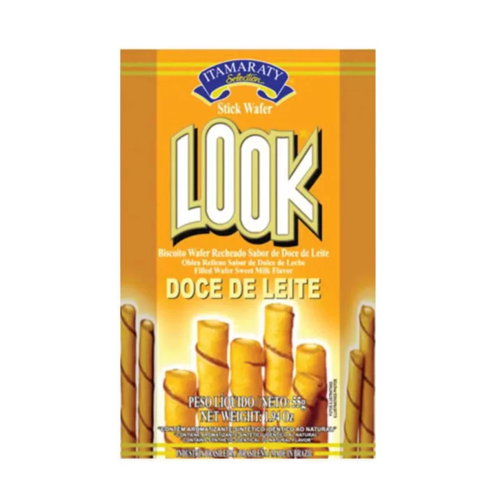 Bolacha Look Doce De Leite Itamaraty 55g Bolacha Look Doce De Leite Itamaraty 55g