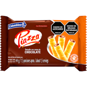 Bolacha Piazza Chocolate e Leite 11,7g