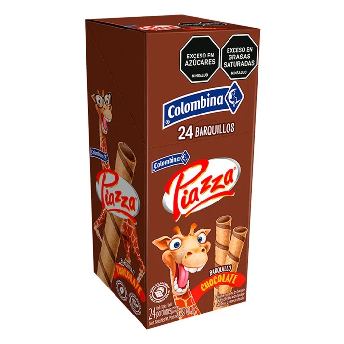Bolacha Piazza Chocolate e Leite 295g Bolacha Piazza Chocolate e Leite 295g