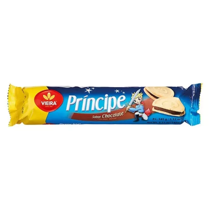 Bolacha Príncipe Doce Leite com Caramelo 145gok