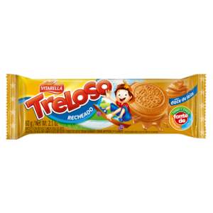 Bolacha Treloso Doce De Leite 60 G