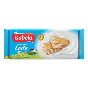 Bolacha Wafer Isabela Leite 100g