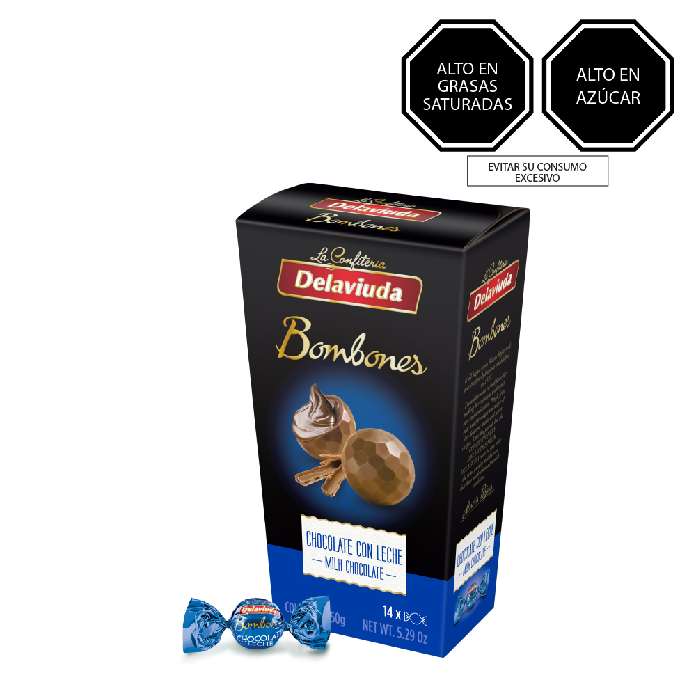 Bombones Delaviuda Chocolate Com Leite 150g
