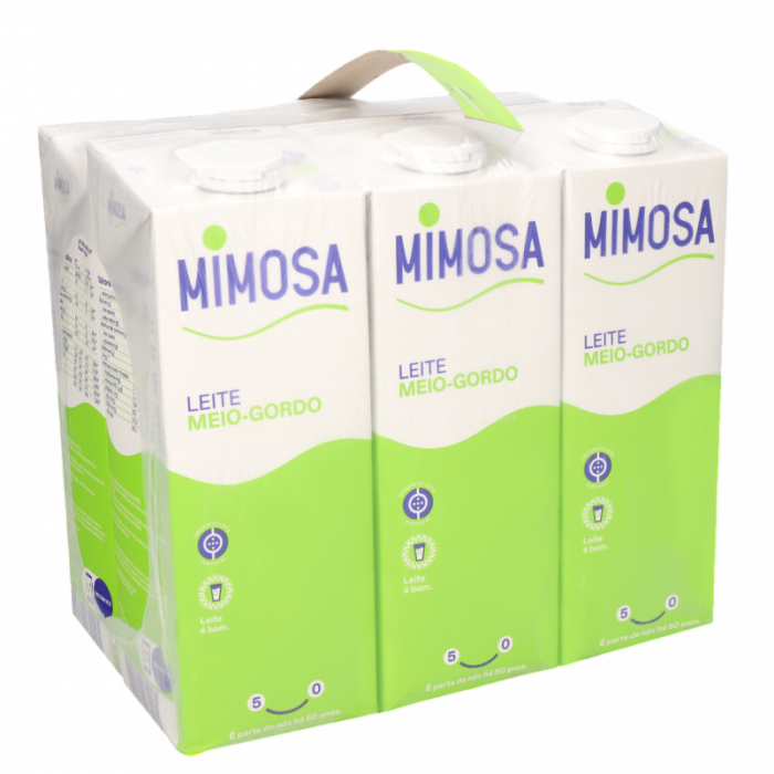 Caixa Leite Mimosa 6x1l2 Caixa Leite Mimosa 6x1l2