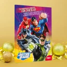Calendadrio Licenc. Choc. Leite Liga Justice 50g4
