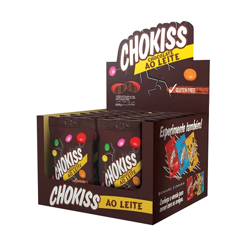 Chokiss Chocolate ao Leite 38g Chokiss Chocolate ao Leite 38g