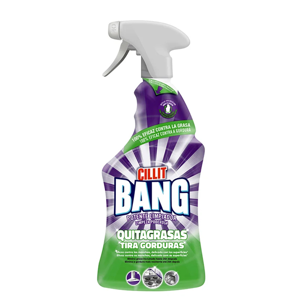 Detergente Cillit Bang Tira Gorduras 500ml X12 Detergente Cillit Bang Tira Gorduras 500ml X12