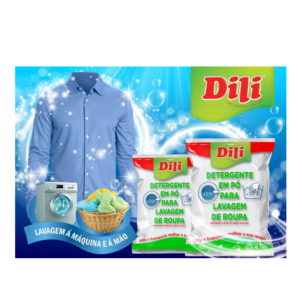 Detergente Em Pó Dili 1kg Detergente Em Pó Dili 1kg