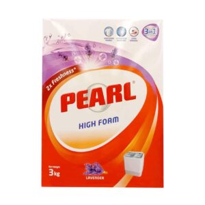Detergente Em Pó Pearl High Foam Verde Lavanda 3kg
