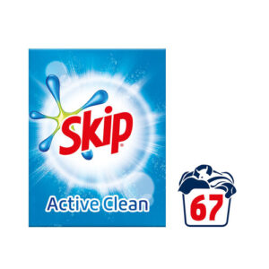 Detergente Em Pó Skip 67 Doses Active Clean 4,02 kg