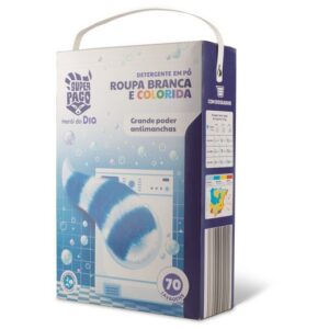 Detergente Em Pó Universal Super Paco 70 Lavagens 4,55kg