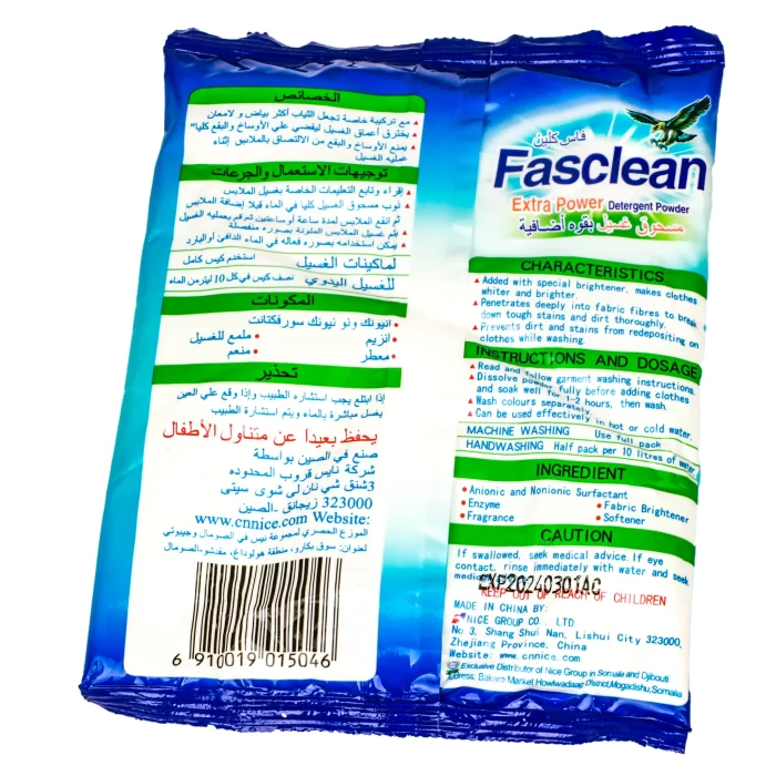 Detergente Fasclean Extra Power2 Detergente Fasclean Extra Power2