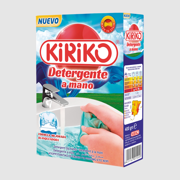 Detergente Kiriko A Mao Cx 400g Detergente Kiriko A Mao Cx 400g