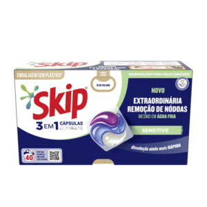 Detergente Skip Ultimate Pieles Sensibles 40d