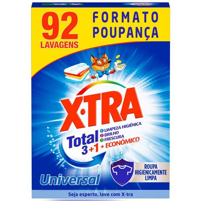 Detergente Xtra Universal 92 Doses 4,554kg