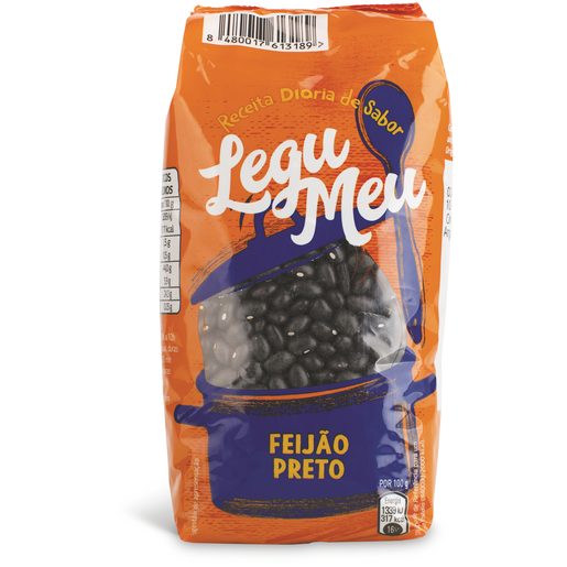 Feijão Preto Legumeu 500g Feijão Preto Legumeu 500g