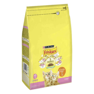Friskie Júnior Gato Frango Leite Legumes 1,5kg
