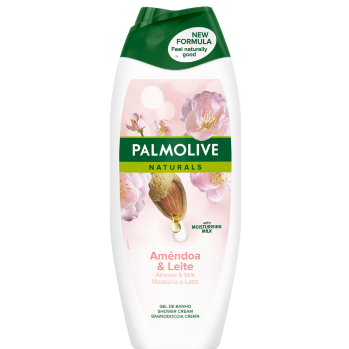 Gel de Banho Palmolive Amêndoa & Leite 500ml2 Gel de Banho Palmolive Amêndoa & Leite 500ml2
