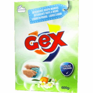 Gex Detergente Manual Roupa 600gr