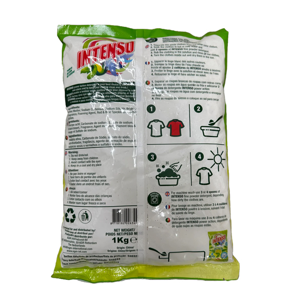 Intense Powder Detergent 500gok2 Intense Powder Detergent 500gok2