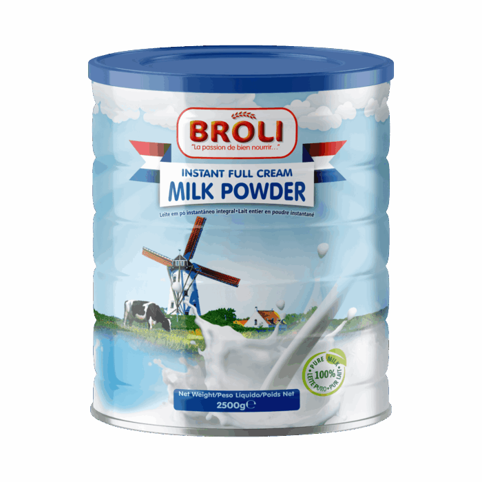 Lait en poudre Broli Boîte de 2,5 kg Lait en poudre Broli Boîte de 2,5 kg