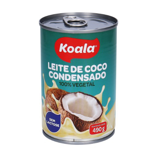 Leite Coco Condensado 100% Vegetal Koala 490g Leite Coco Condensado 100% Vegetal Koala 490g