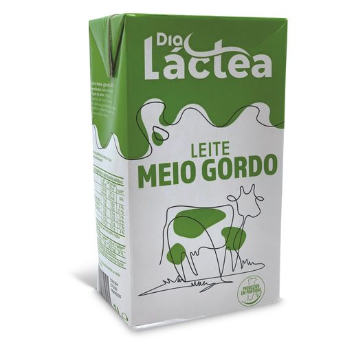 Leite Meio Gordo 1lt Dia Láctea x6 Leite Meio Gordo 1lt Dia Láctea x6