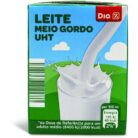 Leite Meio Gordo Láctea Dia 200ml