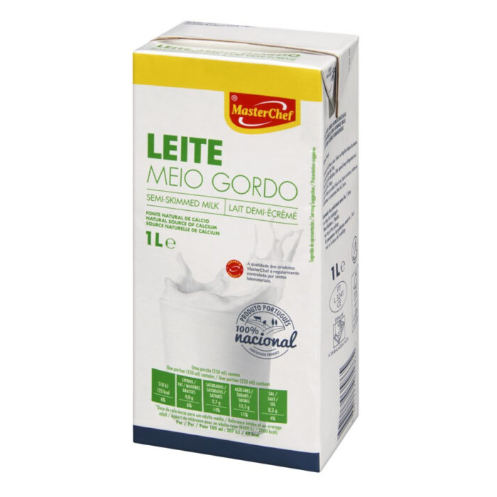 Leite Meio Gordo Masterchef 1l Leite Meio Gordo Masterchef 1l