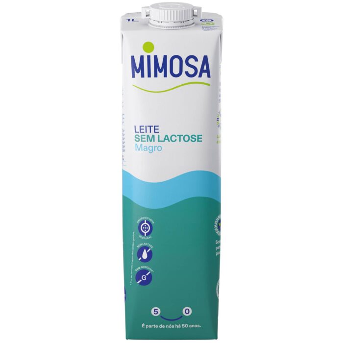Leite Mimosa Magro sem Lactose 1l Leite Mimosa Magro sem Lactose 1l