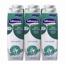 Leite Mimosa Sem Lactose 6 x 1