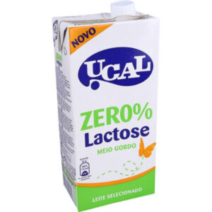 Leite Ucal Meio-Gordo 0% Lactose 1l