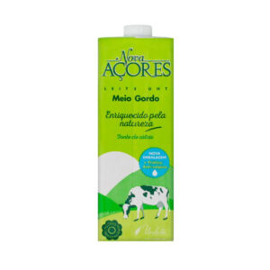 Leite Uht Nova Açores Meio Gordo 1l Slim