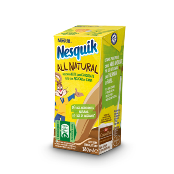 Leite com Chocolate Nesquik 180ml Leite com Chocolate Nesquik 180ml