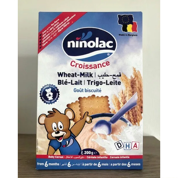 Ninolac Trigo e Leite 200g Ninolac Trigo e Leite 200g