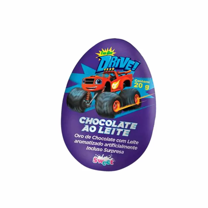 Ovo Chocolate Leite com surpresa Blaze 150g Ovo Chocolate Leite com surpresa Blaze 150g