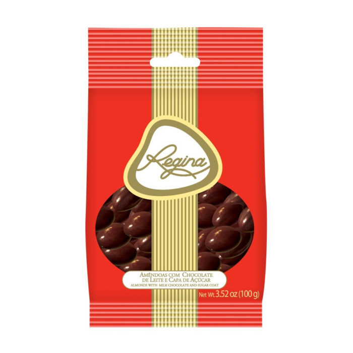 Regina Amendoas Cobertas Chocolate De Leite 100g