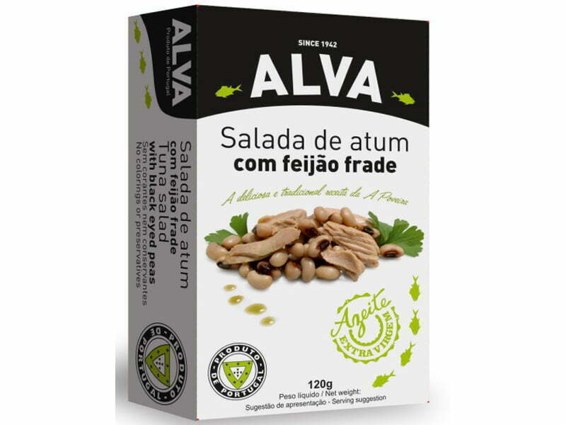 Salada De Atum Com Feijão Frade Alva 120g Salada De Atum Com Feijão Frade Alva 120g