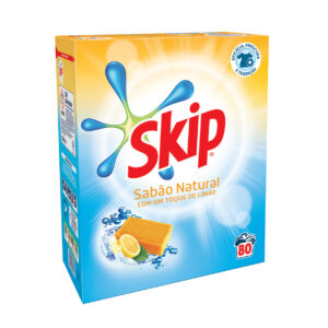 Skip Detergente Em Pó Sabão Natural 75 Doses 4,5kg