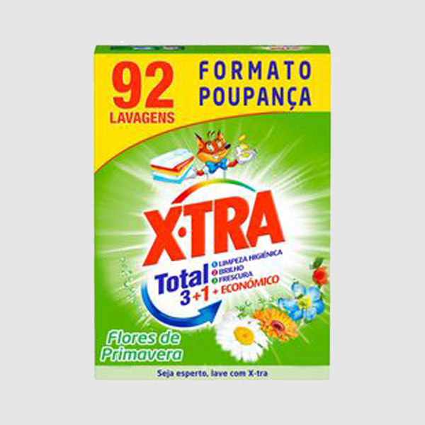 Xtra Flores de Primavera Detergent 92 Doses 4,554 kg Xtra Flores de Primavera Detergent 92 Doses 4,554 kg